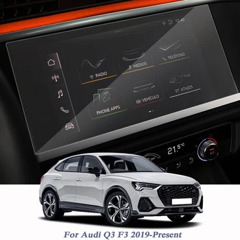 

Car Styling For Audi Q3 F3 2019-Present GPS Navigation Screen Film Dashboard Display Screen Film Interior Sticker Accessories