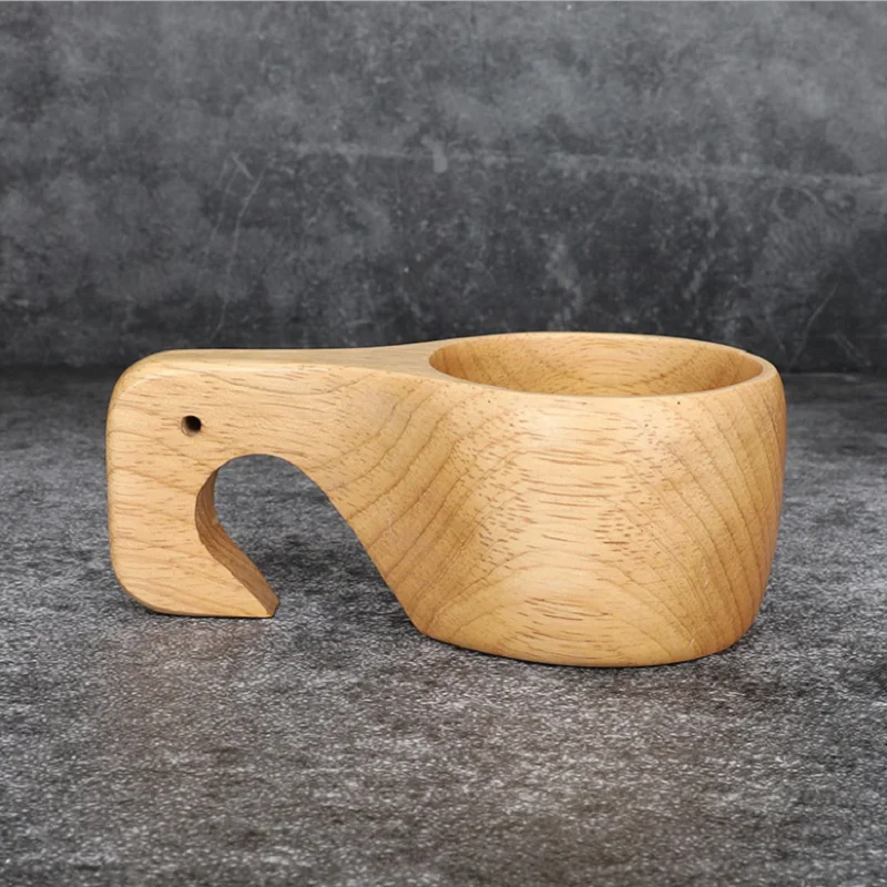 2pcs/lot Home Wooden Craft Handmade Tea Milk Mugs Coffee 150ML | Дом и сад