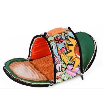 

Portable Small Pet Travel Cartoon Bags Hamster Carrier Breathable Outdoor Hedgehog Guinea Pig Pet Lightweight Bag