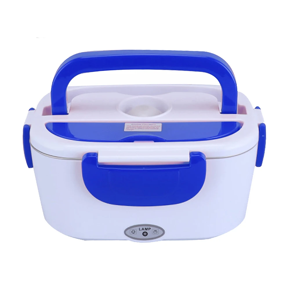 Stainless Steel Electric Bento Lunch Box12V 220V 110V Weated Warm Car Thermal Lunchbox Portable Food Container Office School Box (1)