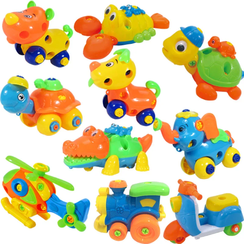 

Cross Border Disassembly Animal Children'S Educational Intelligence Hands-on DIY Disassembly Toy Stall Supply of Goods Wholesale
