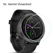 Премиум 2.5D Закаленное стекло Защитные пленки защитные пленки для Garmin Vivoactive 3 Смарт-часы аксессуары