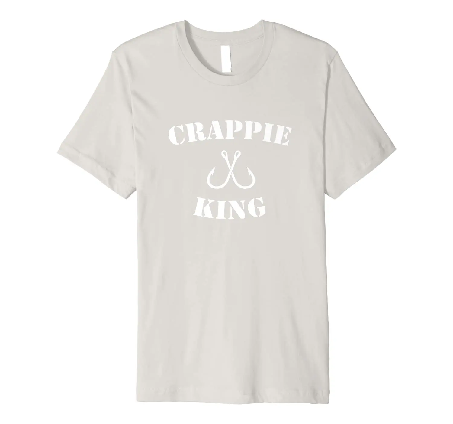 

Crappie King Fishing Fish Hook Premium T-Shirt