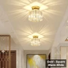 Simple and modern aisle lamp corridor lamp crystal lamp ceiling lamp Nordic light luxury entrance hall lamp creative balcony lam ► Photo 3/6