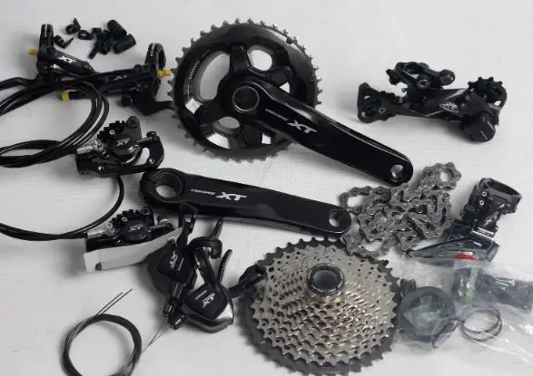 Deore XT M8000 Groupset 11s 22S MTB bike 175 мм гидравлический дисковый тормоз | Спорт и развлечения