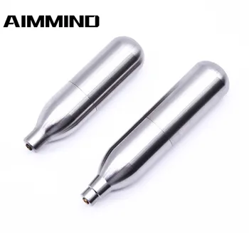 

Rechargeable 12g 8gCO2 Cartridges Mini Reusable Refill Gas Cylinder Capsule Airsoft Shooting Airgun Hunting Paintball