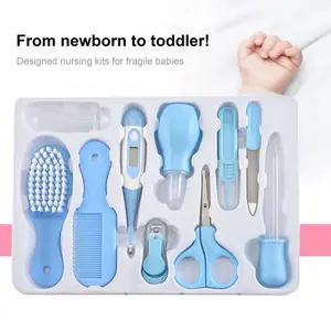  Kit de cuidado de la salud y aseo del bebé para niños recién  nacidos, kit de cuidado de bebé de seguridad mejorada, juego de cuidado de  la salud del cuarto del