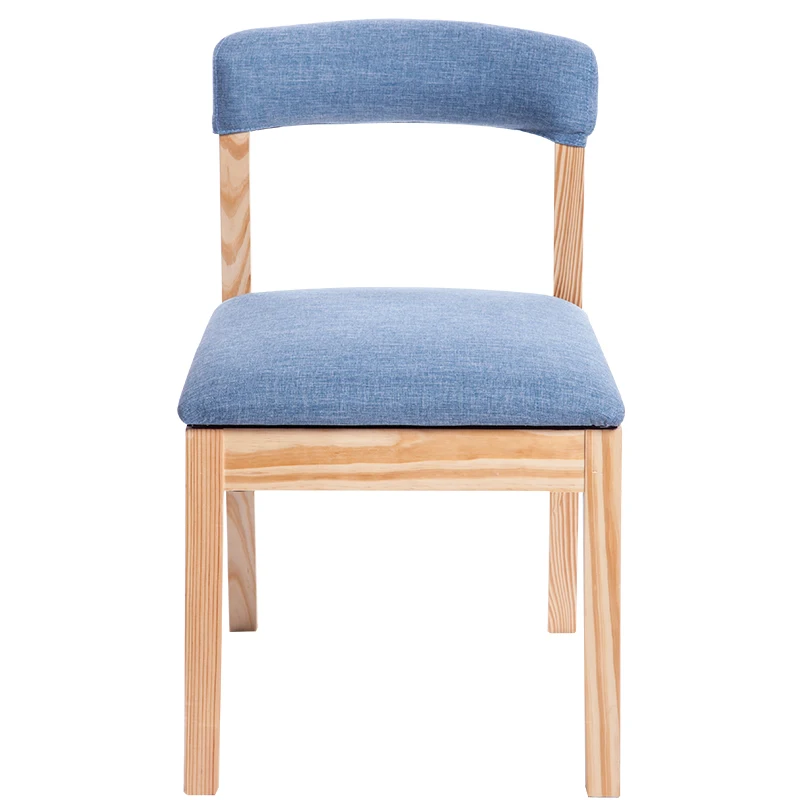 Home dining chair solid wood simple computer office special coffee stool |