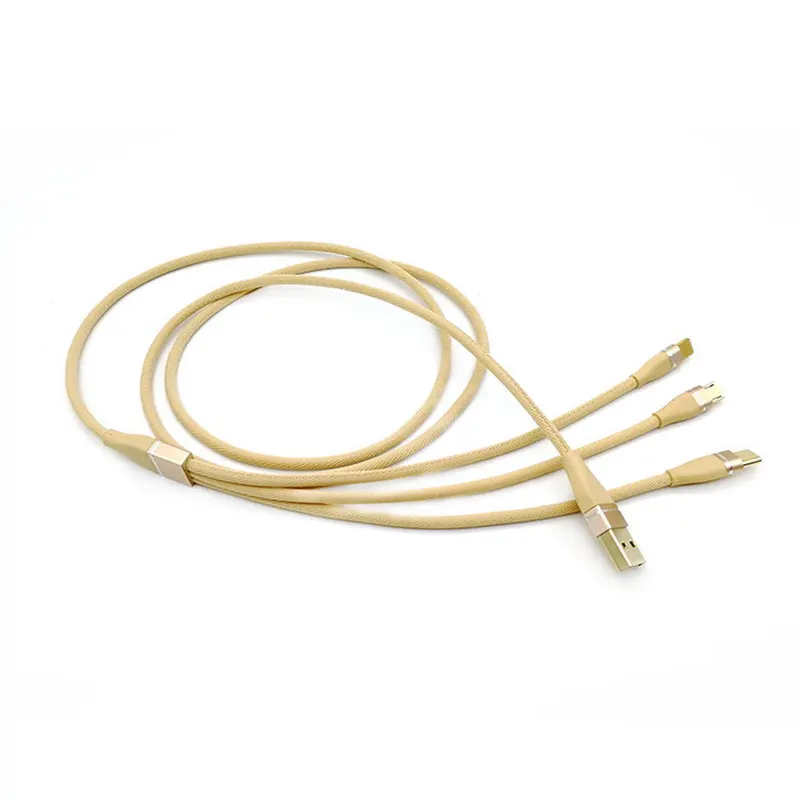 Cafele USB 3 в 1 кабель 2.4A Быстрая зарядка Micro Usb кабели для iphone Xs Max Xiaomi M9 M8 Redmi Note 7 Hua wei