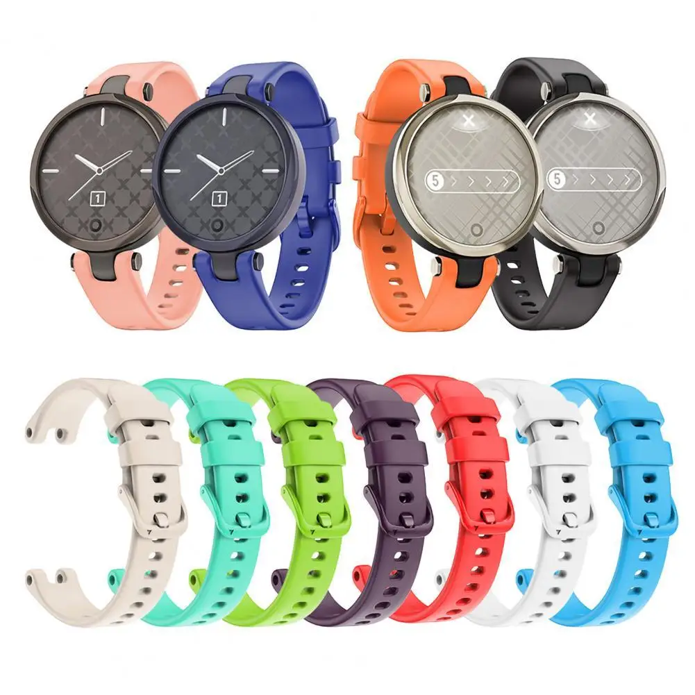 2021 Solid Waterproof Soft Silicone Sports Watch Band Strap Wristband