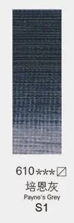 Winsor& Newton 170 мл масляная краска для художника, профессиональная масляная краска, пигмент для краски, цветные краски, поставки, один цвет на выбор - Цвет: Paynes Grey