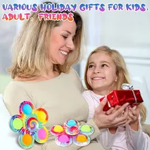 Jeu de décompression sensoriel en Silicone pour adultes et enfants, haute qualité, nouveauté 