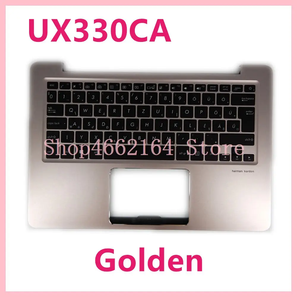 UX330CA для ASUS ZenBook UX330CAK UX330 UX330C двухязычная Клавиатура ноутбука рамка C чехол внешний