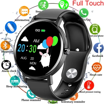 

2020 Full Touch Smart Watch Men Sport Smartwatch Women Ip67 Waterproof Pedometer Fitness Tracker Watch Blood Pressure Heart Rate