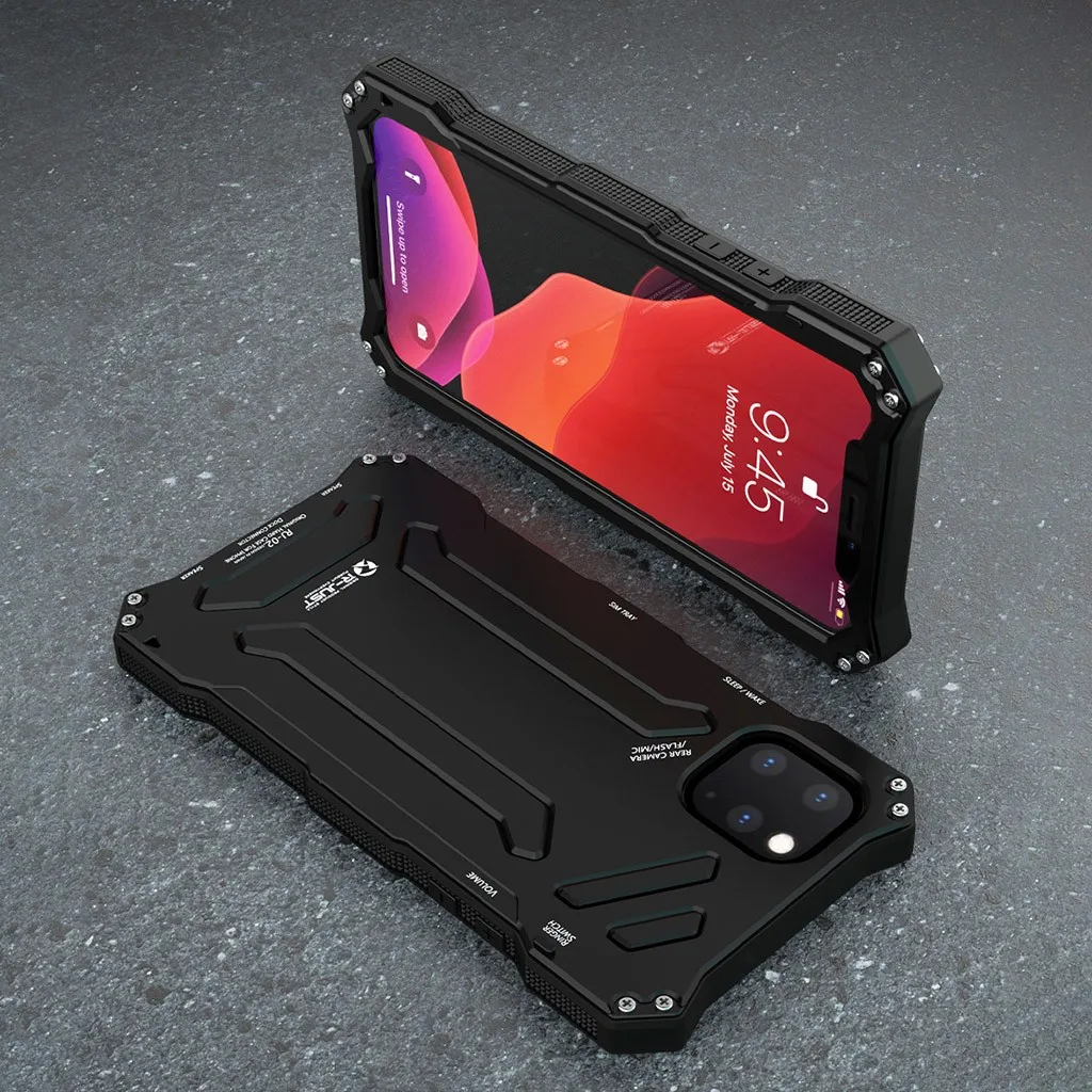 Чехол для Iphone 11 6,1 дюймов с двойным двигателем Mecha теплорассеивающая система, чехол, водонепроницаемый защитный чехол с полным корпусом