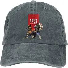 Apex Legends стать чемпионом регулируемые бейсболки джинсовые шляпы