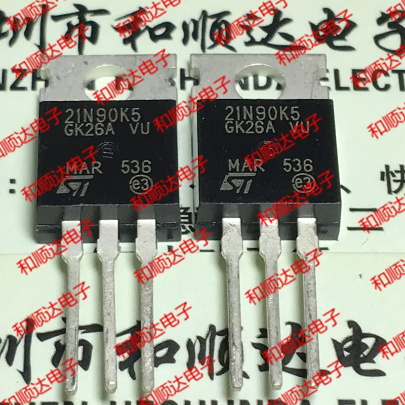 2 шт./STP21N90K5 21N90K5-220 900V 18.5A