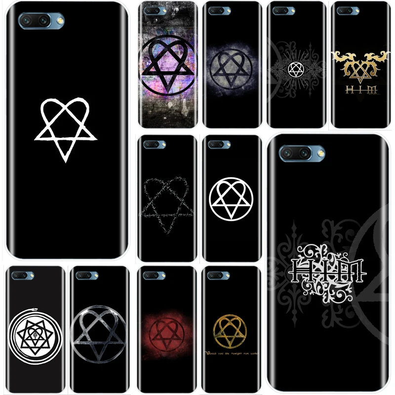 

Fashion Him Heartagram Logo Cell Cover Soft Silicone TPU Phone Case For Huawei Honor 8 8C 9 10 NOTE10 lite MATE 7 8 9 10 20 pro
