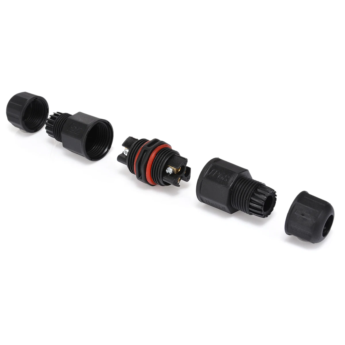 AC DC 10 мм IP68 15A 2/3/4 Pin водонепроницаемый коннектор адаптер винт блокирующий кабель