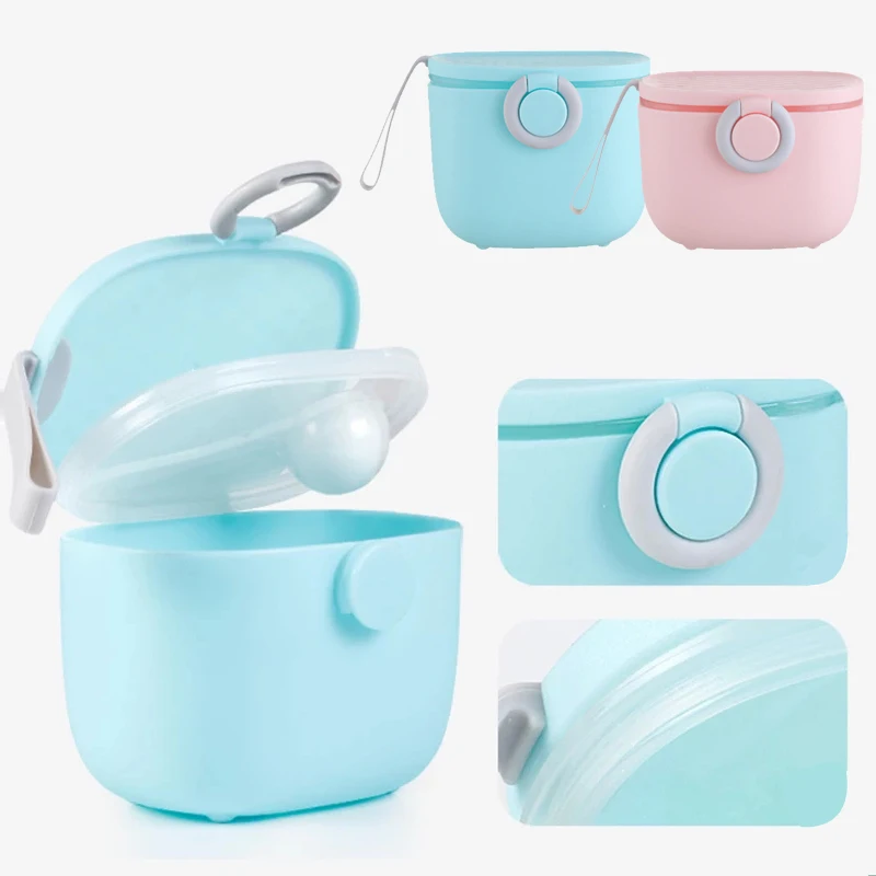 Boîte à lait en poudre pour bébé, Portable, boîte de stockage des aliments  pour bébé, céréales essentielles, boîte à lait en poudre, conteneur de  collations pour tout-petits 400/500ML doseur lait poudre bebe 