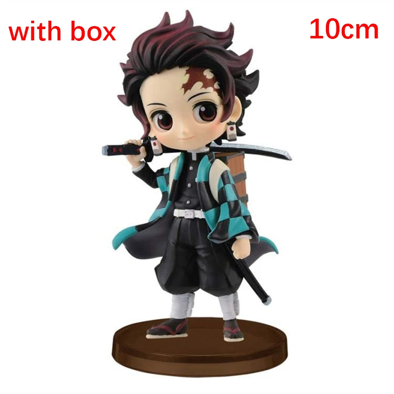 1 Японское аниме демон убийца Kimetsu no Yaiba Zenitsu Tanjirou Nezuk фигурка модель игрушки Аниме демон убийца фигурки - Цвет: 1