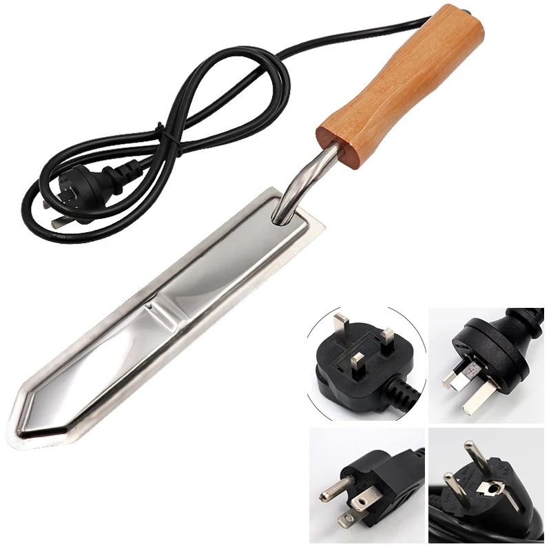 

1Pcs Bee Tools Power Cut Honey Knife 220V Honey Cutter Beehive Beekeeping Equipment Heats Up Quickly Cutting Bee Extractor Tool