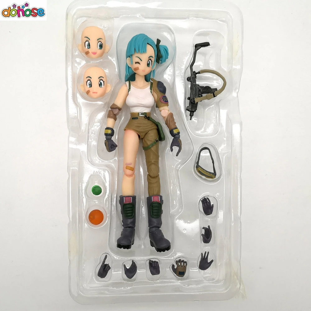 Фигурка Dragon ball Z Great Saiyaman Gohan Bulma Kuririn Joint подвижная аниме фигурка Рождественский подарок фигурка модель