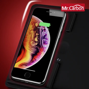 

Car Mobile phone fast charging wireless charger panel central control panel For Tesla model3 interior modification Accessories