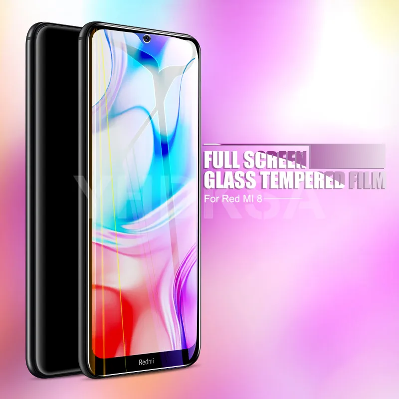 9H Защитное стекло для Xiaomi Redmi 8 8A 7 7A 6 Pro 6A Go K20 Redmi Note 8 7 6 Pro закаленное защитное стекло