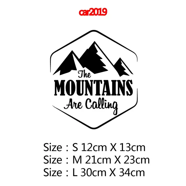10 Styles Adventure Sports Compass Car Sticker Wrap Vinyl Mountain car-Styling Auto Engine Cover Door Window Large Size car2019