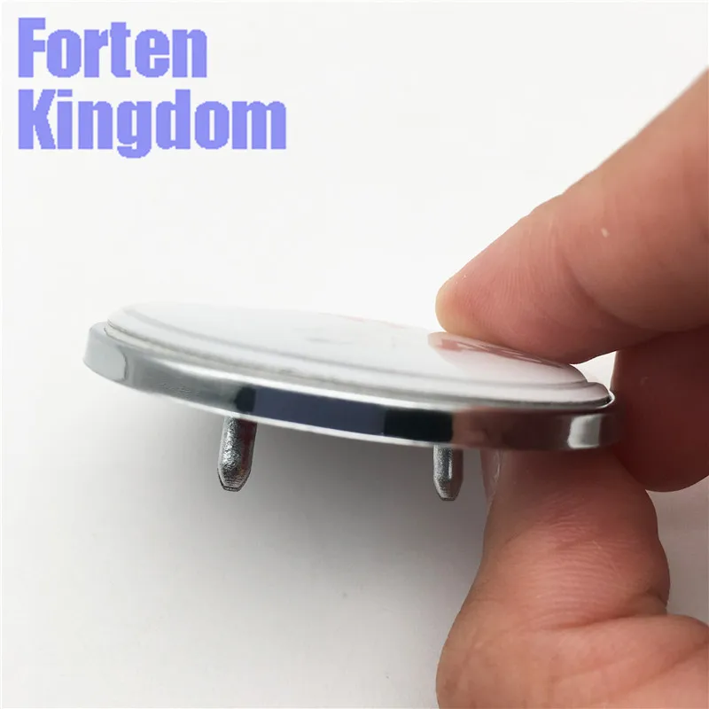 Forten Kingdom 1 шт. подходит для SAAB 93 9-3 900 9000 пользовательский Белый 50 мм Автомобильная Передняя решетка гриль эмблема на капот значок 5289871