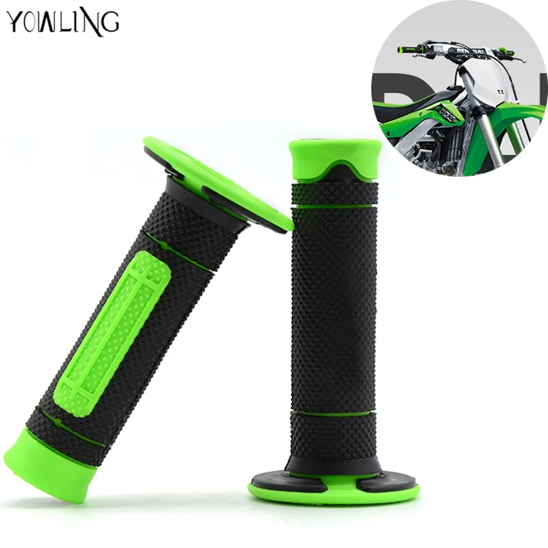 Handle Grips Motorcycle High Quality Dirt Pit Bike Motocross 7/8&amp;amp;amp;amp;amp;amp;amp;amp;amp;amp;amp;amp;amp;amp;amp;amp;amp;amp;amp;amp;amp;amp;amp;amp;amp;amp;amp;amp;amp;amp;amp;amp;amp;amp;amp;amp;amp;amp;amp;amp;amp;amp;amp;amp;amp;amp;amp;amp;amp;quot; 22mm Handlebar Rubber Hand Grips Brake Hands FOR Kawasaki