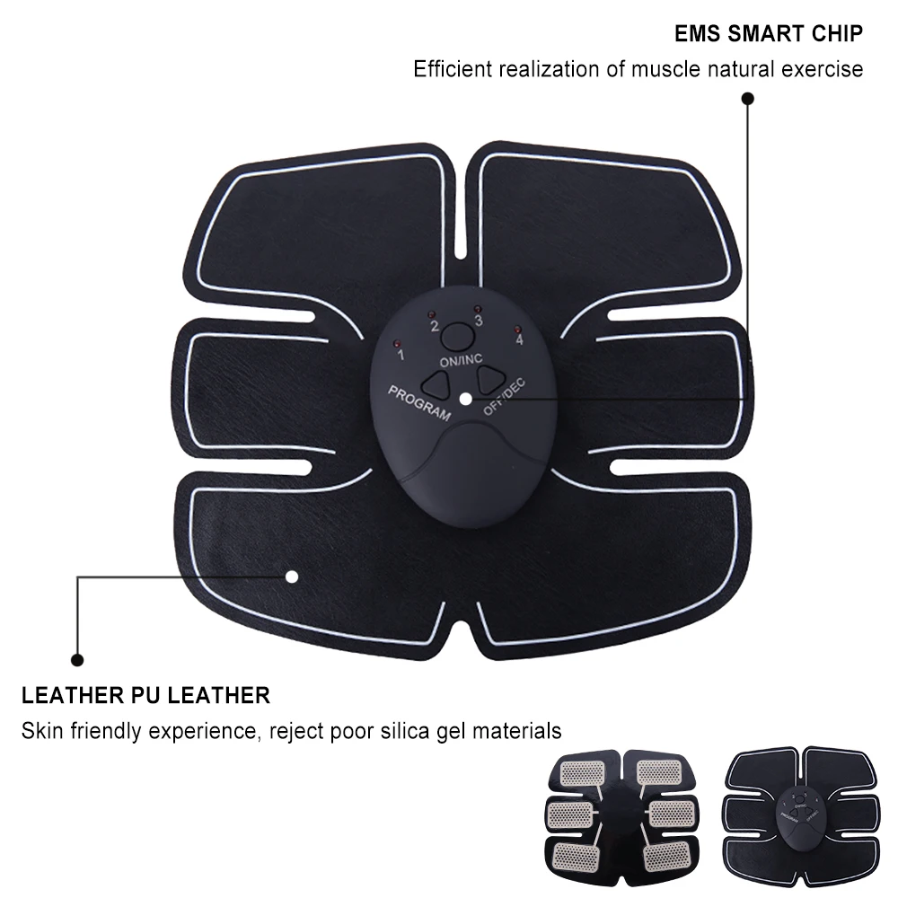 Стимулятор мышц потенциальный массажер тренажер для брюшных живота ног рук