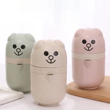 Соковыжималка из пшеничной соломы, ручная соковыжималка с милым мультяшным рисунком для дома, школы, завтрака, свежая соковыжиматель для сока апельсинового сока, соковыжиматель для лимона