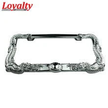 Лояльность 2 шт. JDM передний задний Dragon Look сша канада номерной знак рамка бирка крышка Держатель Для Авто Грузовых автомобилей Автомобильные аксессуары