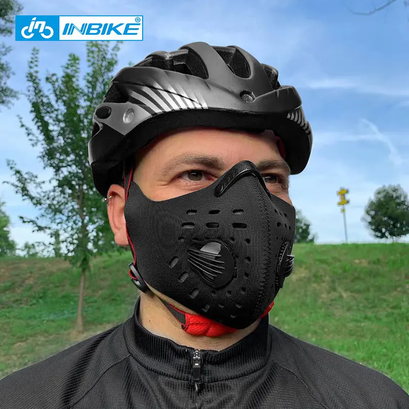 Респиратор INBIKE PM2.5 маска для бега фитнеса тренировок спорта страйкбол