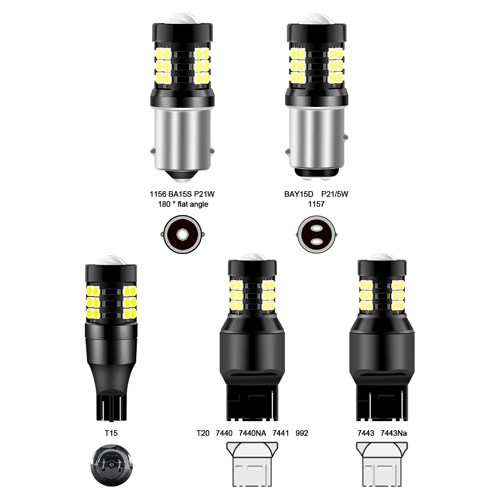 Ampoule P21/4W LED 24v /12v, Forte luminosité