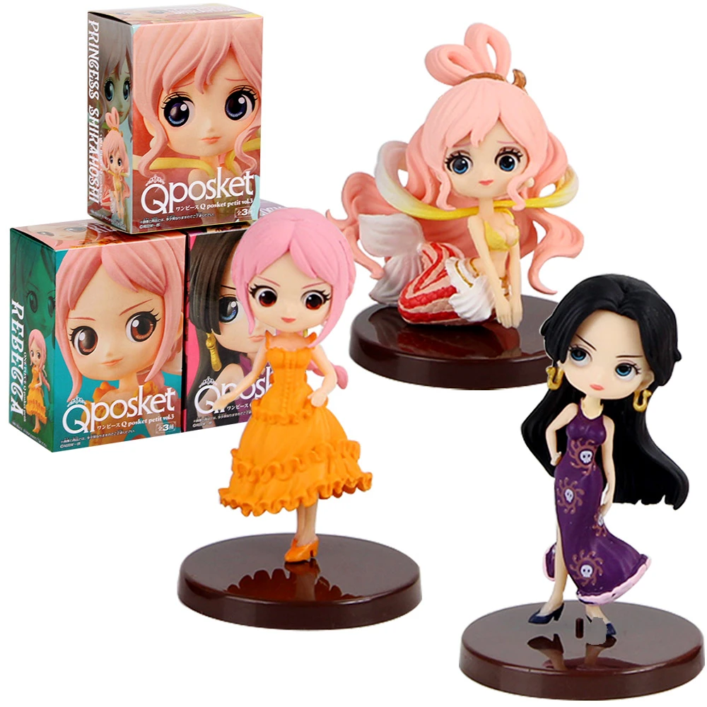 3ピース ロットワンピースフィギュアナミボア ハンコックレベッカしらほq Posketアクションフィギュア模型玩具 Null Aliexpress