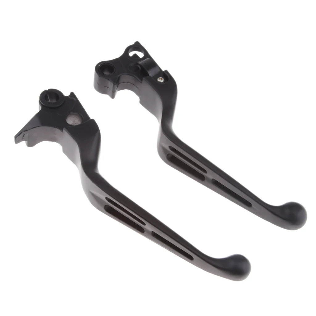 2Pcs Brake Clutch Hand Levers Handle for Harley Dyna Touring 96-07 Easy to Install 