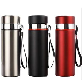 

Large-Capacity Vacuum Flask Portable Double-Layer Stainless Steel Thermos Water Bottle Sports Travel Mug