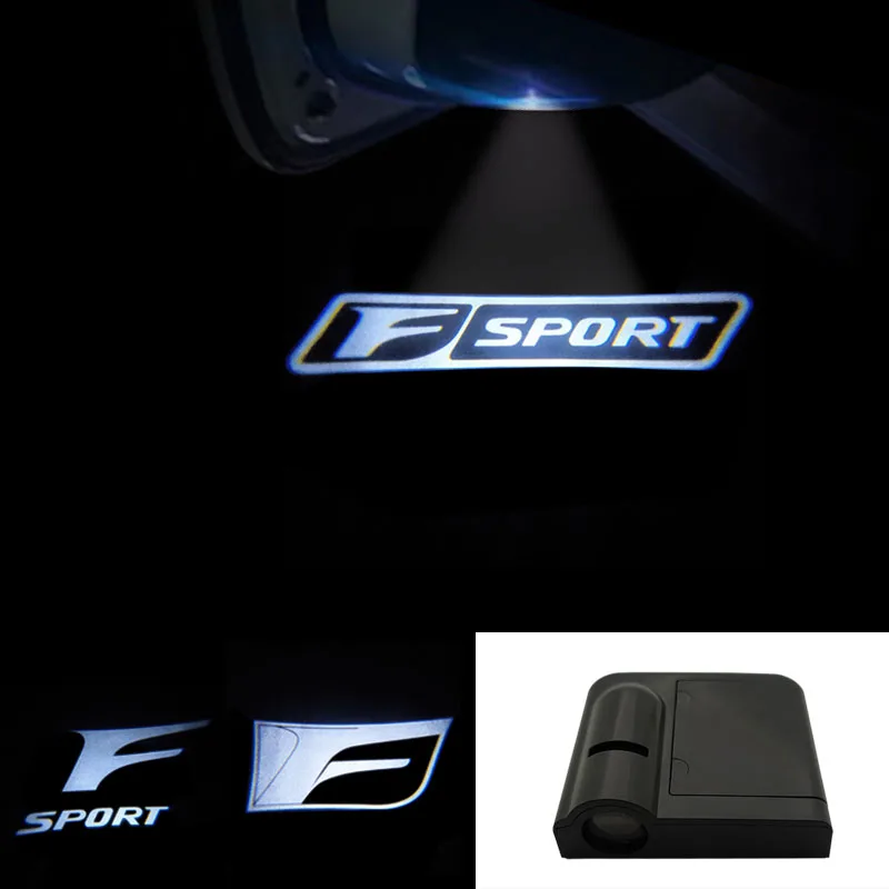 Беспроводной светодиодный лазерный проектор для двери автомобиля F Sport Logo Ghost Shadow