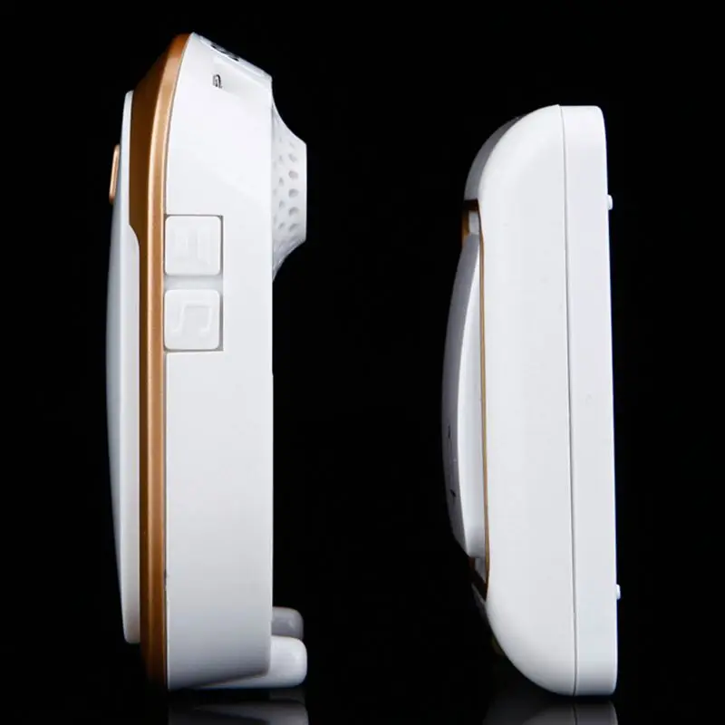 CACAZI умный беспроводной дверной звонок Водонепроницаемый DC на батарейках домашний звонок 200 м Дистанционное беспроводное кольцо 36 колокольчиков 4 уровня