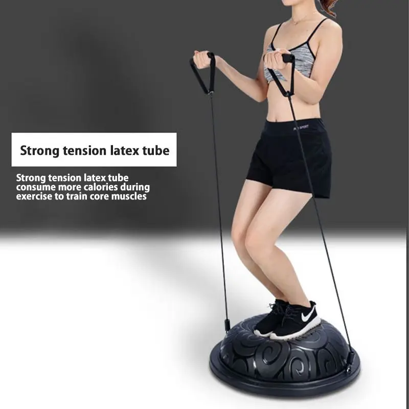 Женский утолщенный взрывозащищенный скоростной мяч для йоги 46 см противоскользящий Балансирующий