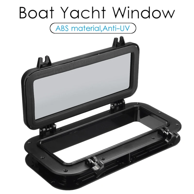 Fltaheroo Boat Ship Yacht Car Replacement Porthole Rectangular Waterproof Rubber Seal Skylight Cover Rv Window