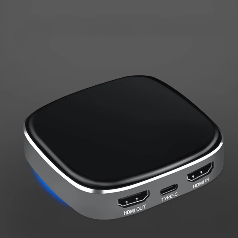 Chielecna TYPE C HDMI к USB 3,0 карта видеозахвата 4K 1080P 60fps Full HD видео рекордер ТВ шоу телефон игра Запись коробка