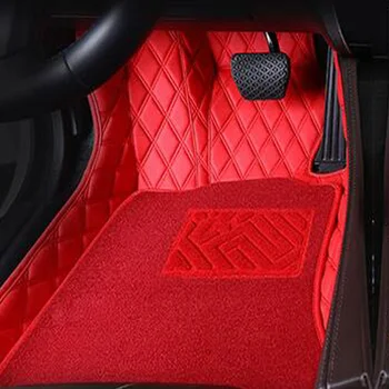 

Car floor mats for Hyundai Verna Accent Solaris 5D all weather heavy dutycar-styling carpet rugs floor liners(2006-)