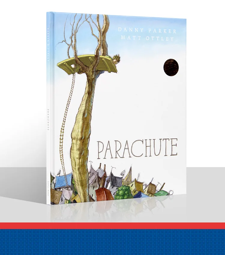 Parachute English Original Psychological Picture Book Children Baby ENLIGHTEN Hardcover Support Point Reading Picture Book