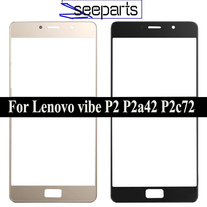 New Lenovo vibe P2 P2a42 P2c72 Outer Glass Lens Touch Panel Cover Replacement 5 5 For 1