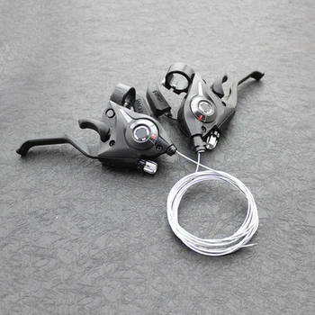 

3*7S/21s Speed Bicycle MTB Mountain Bike Shifter Cycling Accessories Shift Brake Lever Trigger Derailleur 1 Pair