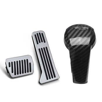 

1 Pcs Gear Shift Knob Cover Trim for Mazda Cx-5 Cx5 Automatic Transmission Car Gear Shift Knob Trim Sticker & 2 Pcs No Drill Acc